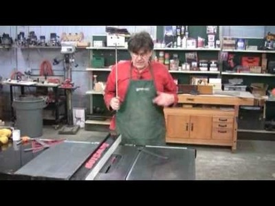 Tuning Your Table Saw