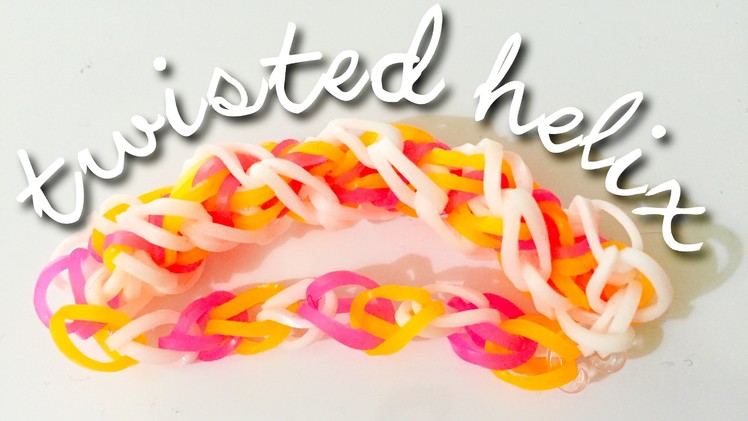 Twisted Helix Bracelet | Rainbow Loom Tutorial | iCrafts