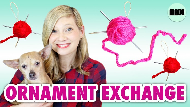 DIY Knitting Needle: Ornament Exchange