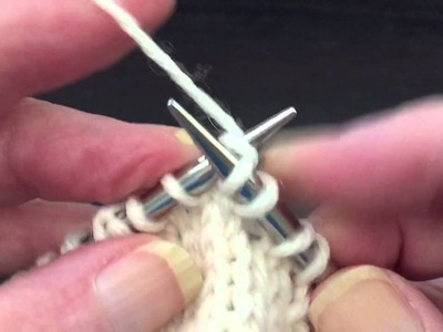 How to Knit Yarn Over (yo) Short Rows