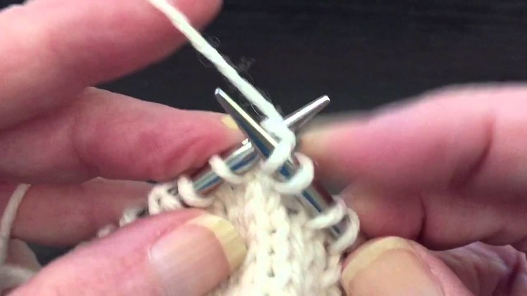 How to Knit Yarn Over (yo) Short Rows