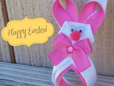 HOW TO: Make a "Easter Bunny" Hair-Clip