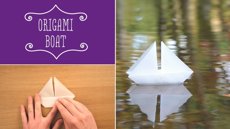 How to make an Origami Paper Boat | Craft Techniques