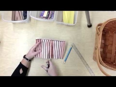 Paper basket weaving