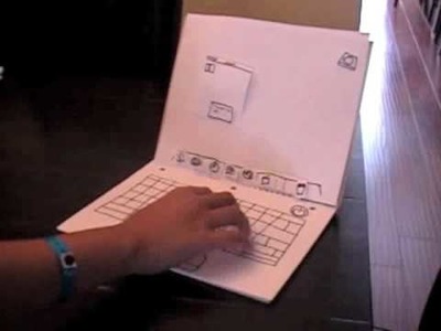 Paper Laptop