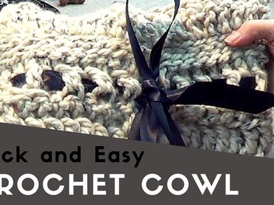 Quick and Easy Croche Cowl