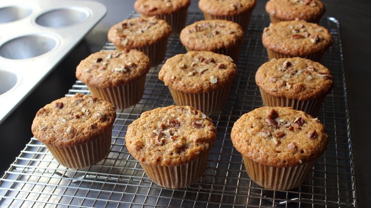 Sweet Potato Muffins - How to Make Sweet Potato Muffins - Holiday Muffins