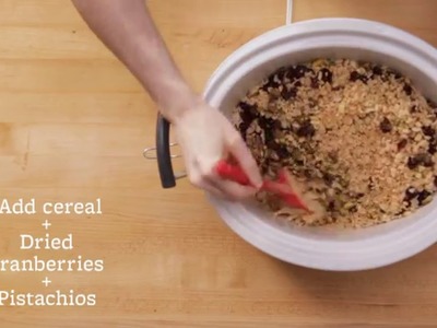 6-Ingredient Crispy Cereal Treats from Your Slow Cooker