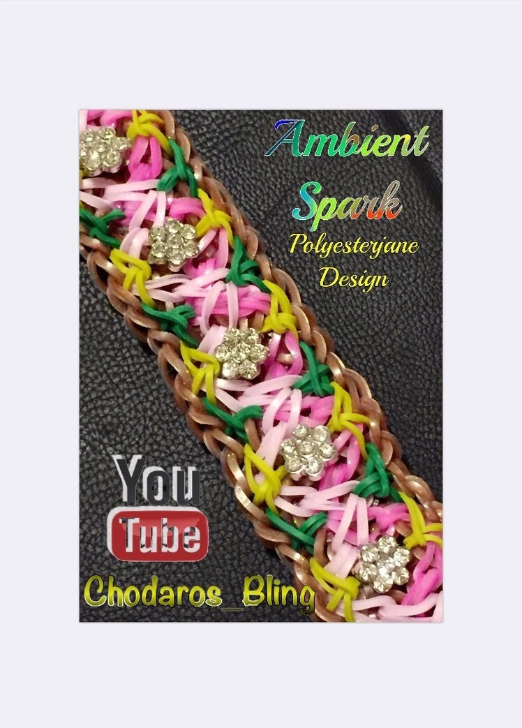 Ambient Spark Loom Band Bracelet Tutorial