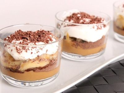 Banoffee Parfaits Recipe - Laura Vitale - Laura in the Kitchen Episode 988