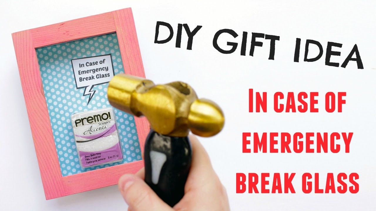 DIY Personalized Gift Idea - Emergency Shadow Box | 2 Cats & 1 Doll