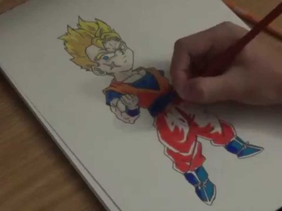 Drawing Super Saiyan Kid Future Gohan