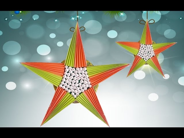 Easy DIY Paper Crafts : You Can Make This Cute Paper Star in Just 5 Min!!!