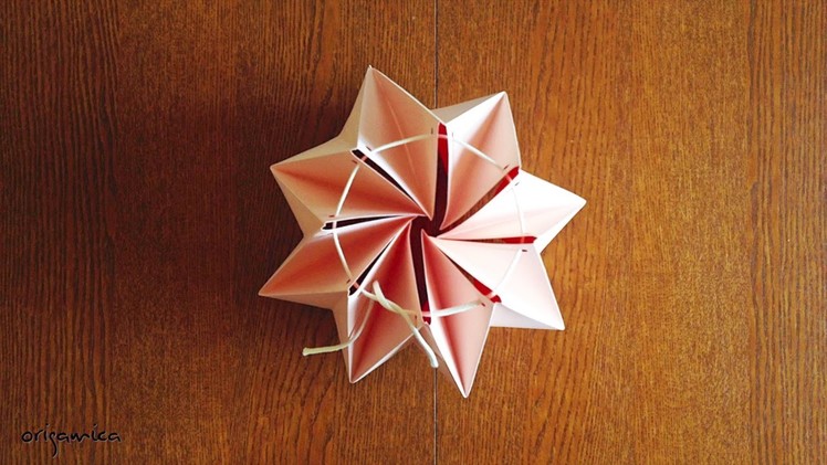 Easy sets to make your own origami lamp