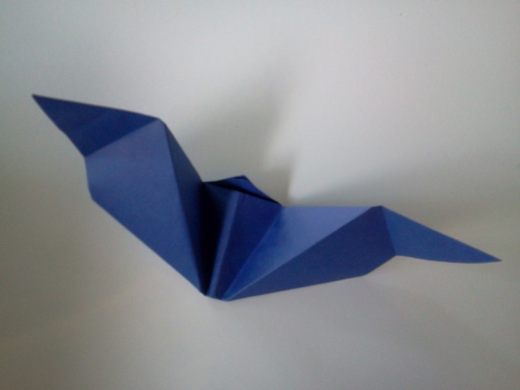 Halloween Origami bat - Murcielago de papel
