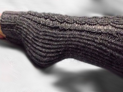 How to Loom Knit Leg Warmers