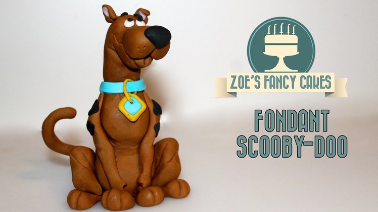 How to make a fondant Scooby-Doo How to Cake Decorating Tutorial