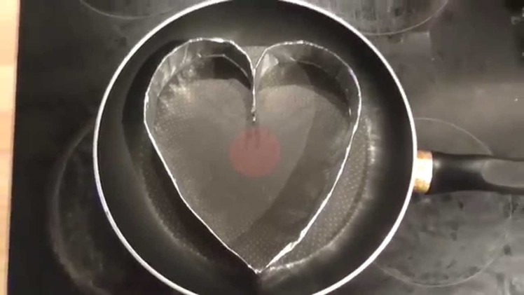 How to Make a Heart Shaped Mold with Tin Foil