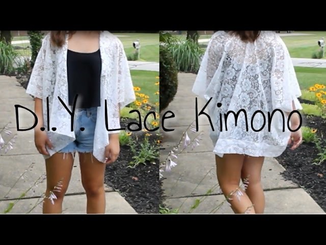 ✂ How to Make an Easy Lace Kimomo | D.I.Y. ✂