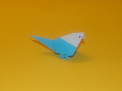 How To Make An Origami Parakeet