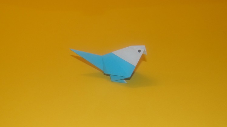 How To Make An Origami Parakeet