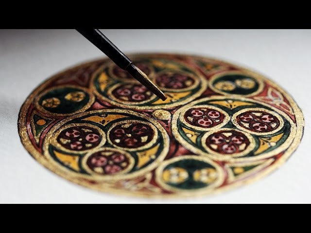 Illustrating a Celtic Circle (Kells)