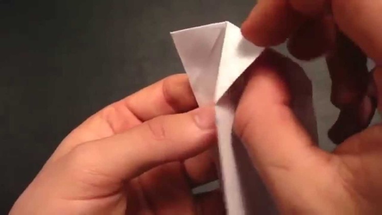 Origami Boomerang- How to make origami boomerang that comes back