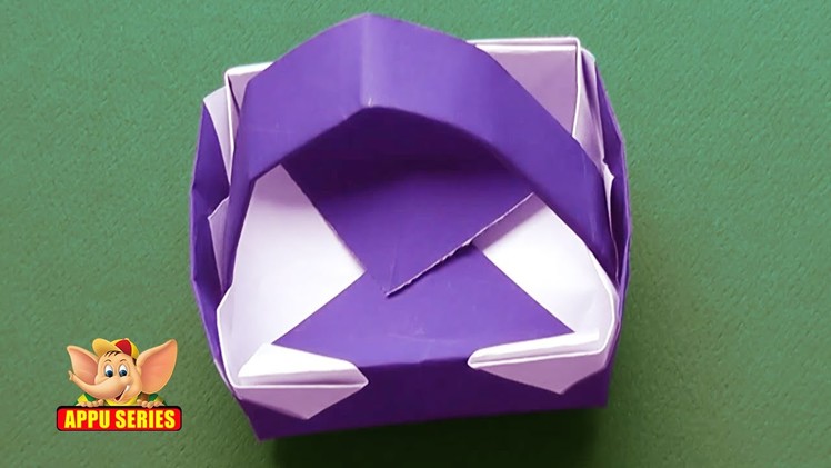 Origami - Learn to make a Basket