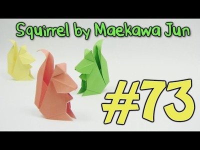 Origami SQUIRREL by Maekawa Jun  - Yakomoga Origami tutorial