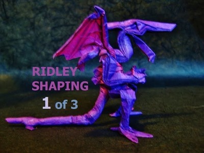 Ridley (Shaping 1 of 3) Tim Rickman Origami Tutorial