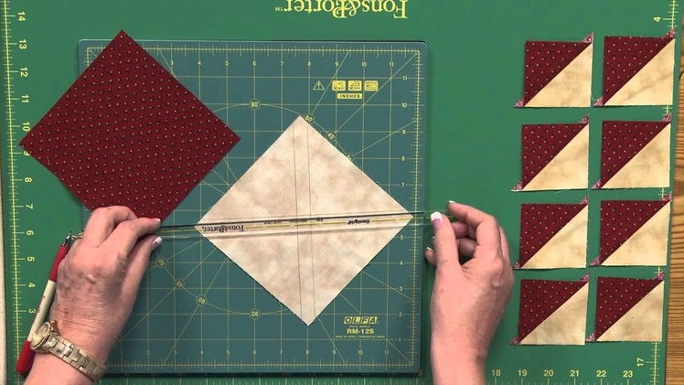 Sew Easy: 8-at-a-Time Triangle Squares