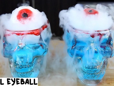 The Skull Eyeball Cocktail - Tipsy Bartender