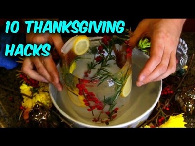 10 Thanksgiving Food Life Hacks