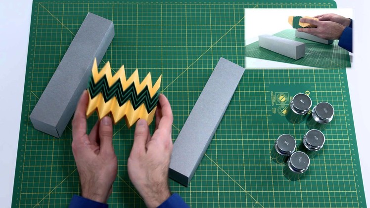A Twist on Engineering:  Origami "Zippered Tube" Prototypes Offer New Structural Options