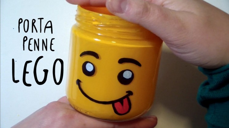 Come fare un Porta Penne LEGO - Idea FAI DA TE per la Festa del PAPà by ART Tv