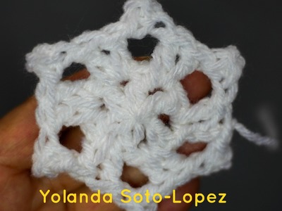 Crochet Mini Snowflakes