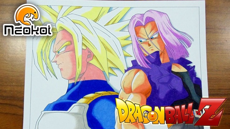 Drawing Future Trunks - Dibujando a Mirai Trunks (Dragon Ball Z)