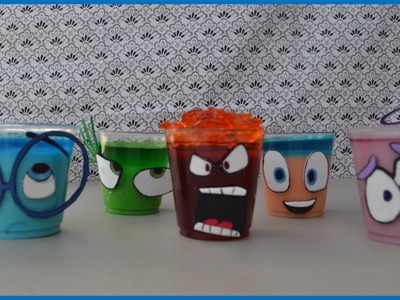 | Gelatinas de intensamente | inside Out Jello | Snacks