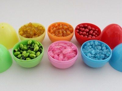 Glass Beads Surprise Eggs Toys Surprise Angry Birds Tom and Jerry