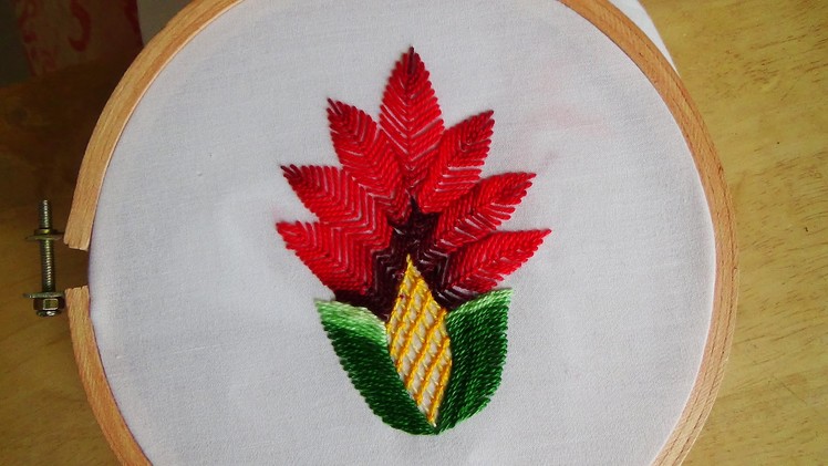 Hand Embroidery: Fly Stitch