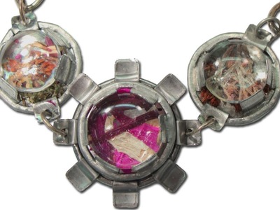 "Hardware Store Jewelry” Steampunk Flower Bracelet Tutorial