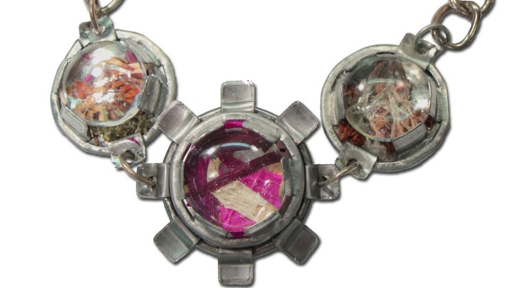 "Hardware Store Jewelry” Steampunk Flower Bracelet Tutorial