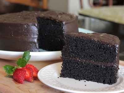 Homemade Delicious Especially Dark Chocolate Cake - The Best Cake Recipe from Hersheys