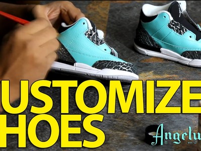 How To Customize Shoes | Angelus Leather Paint