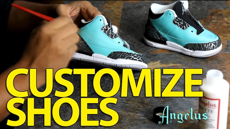 How To Customize Shoes | Angelus Leather Paint