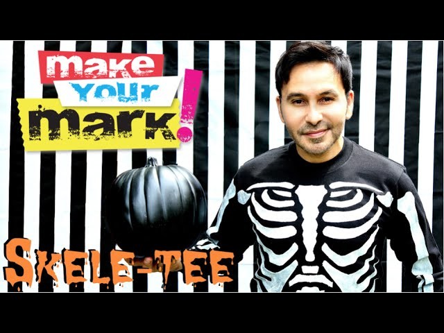 How to: Halloween Skele-Tee