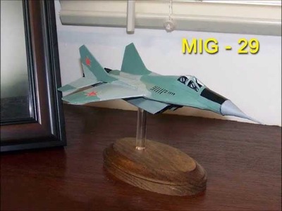 How to make a cool -  MIG - 29   Paper  Airplane Model