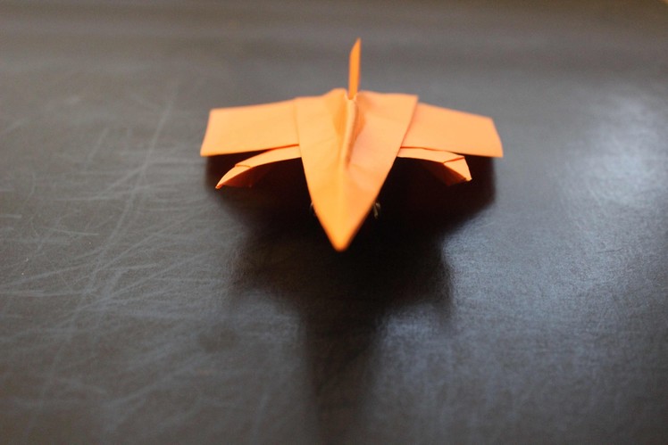 How to Make a Origami Star Fighter Paper Plane: instruction
