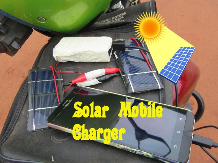 How to Make a Solar Mobile Charger - Easy Tutorials
