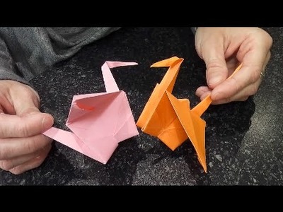 How to make an Origami Crane